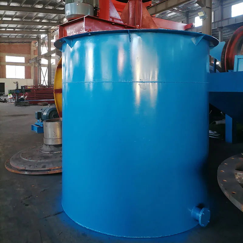 Mixing agitation leaching tank with agitator mixer