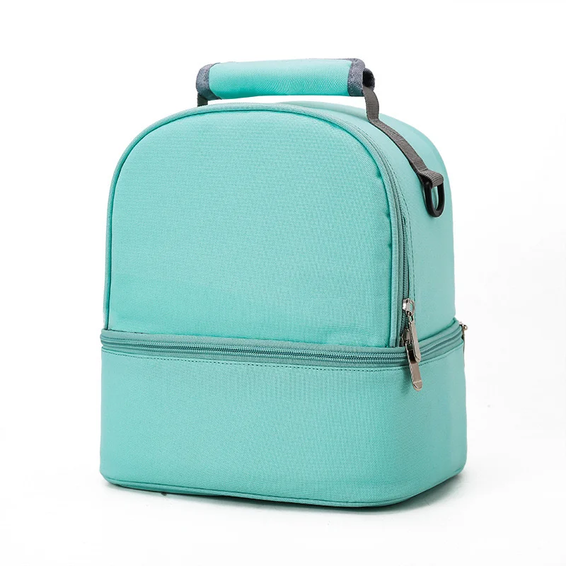 New Design Mommy Milk Bags Waterproof Insulation Double-Deck Ice Storage Milk Portable Baby Diaper Bag Backpack for Travel