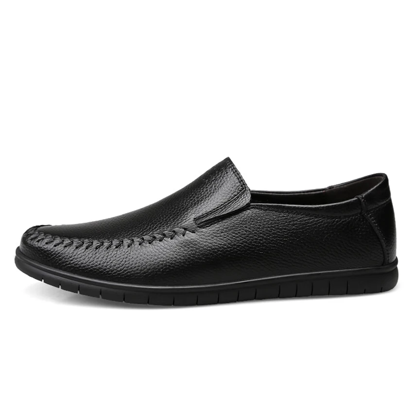
Wholesale High Quality Shoes Casual Leather Rubber Loafers For Men 