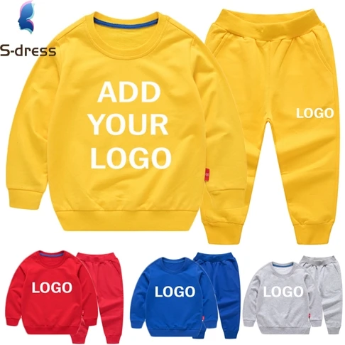 Custom Made Outdoor Wholesale toddler jogger sets Baby Clothes Kids Tracksuits Sweatsuit Sets