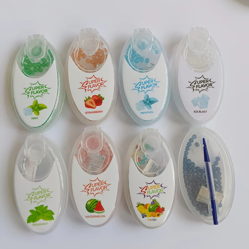 menthol billes aromatisee tabac mint tabac balls tabac flavor beads capsules