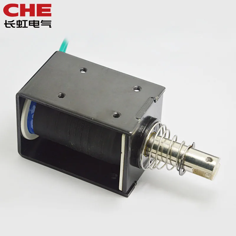 CHEO1-1683 12V or 110V DC 15mm customized stroke Open frame Push Pull solenoide latch coil solenoid Electromagnets