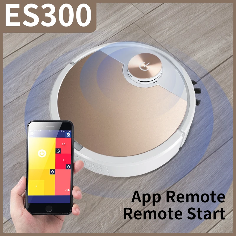 IGRLACE House Cleaning Automatic Smart Floor Sweeper Cleaners ES300 Robot Vacuums