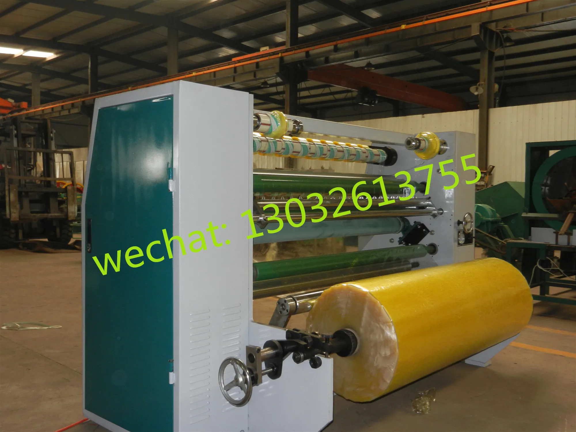 High speed Automatic OPP BOPP adhesive tape cutting slitting rewinding machine