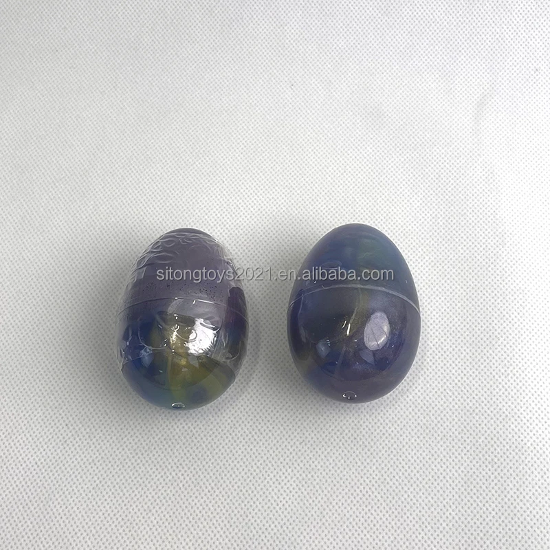 Crystal Mud Slime Simulated Egg Colorful Mud Relief Toys for Kids Slime Party Favors Gift