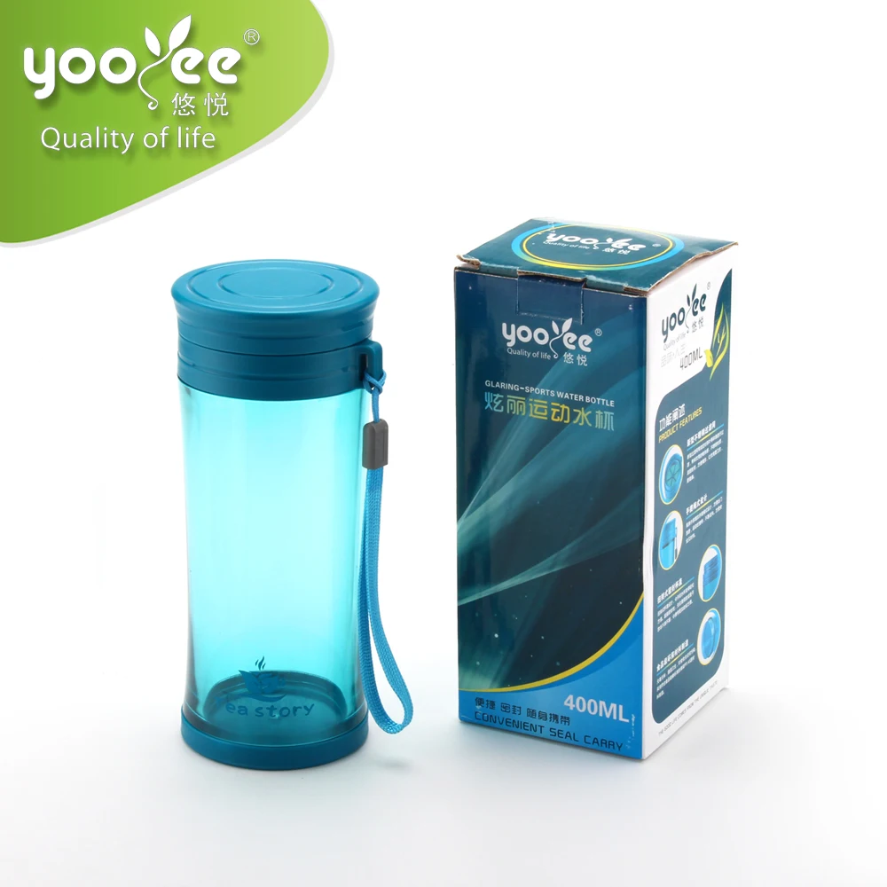 Sports Bottle Water Bottle - BPA Free - Leakproof PP with Tea Infuser Accessories Plastic Applicable for Boiling Water