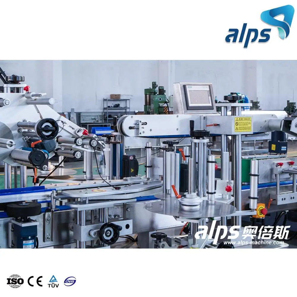 Good Price High Quality Flat Bottle Labeling Machine / Round Bottle Labeller Applicator