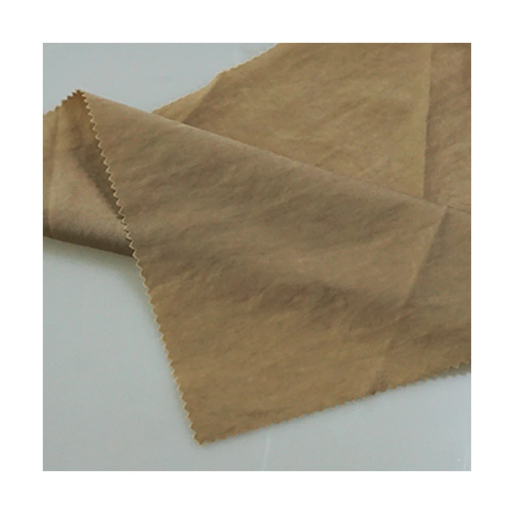 Wrinkled crepe 100% nylon coolmax cooling recycled plastic bottle fabric