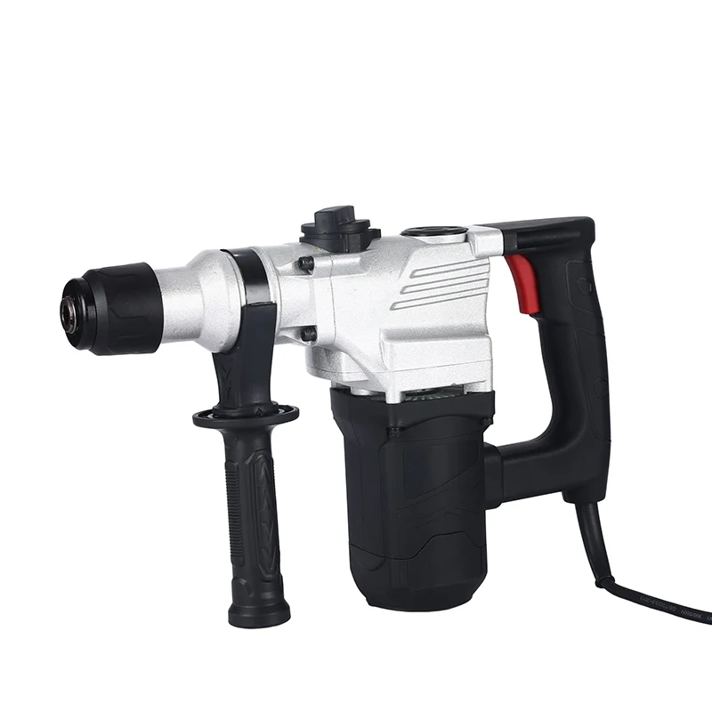Power Hammer Drill 1250W 220V Multifunctional Rotary Hammer Drill Household Concrete Handheld Electric Impact Drill