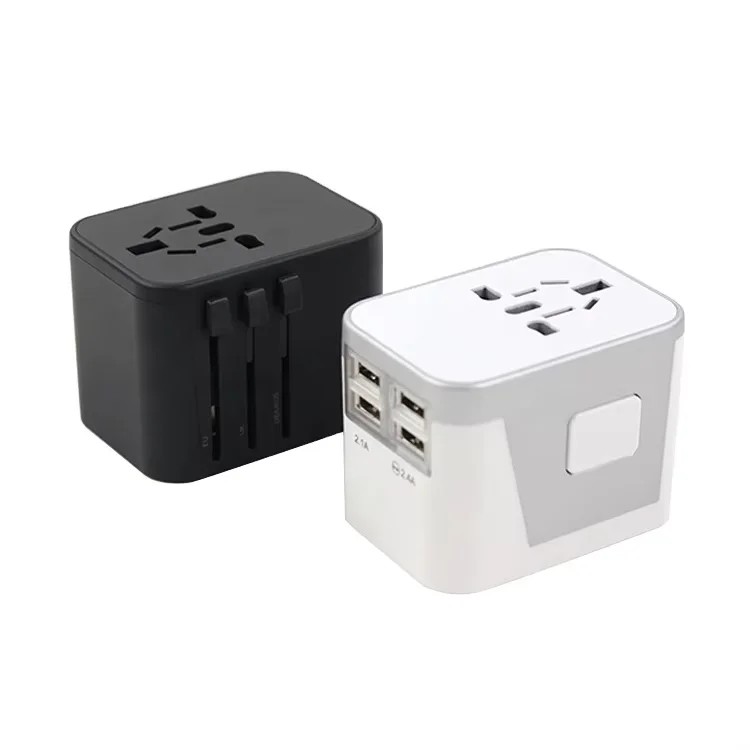 universal charger adapter 5v mobile phone colorful smart power plug oem multi europe travel converter multi socket plug