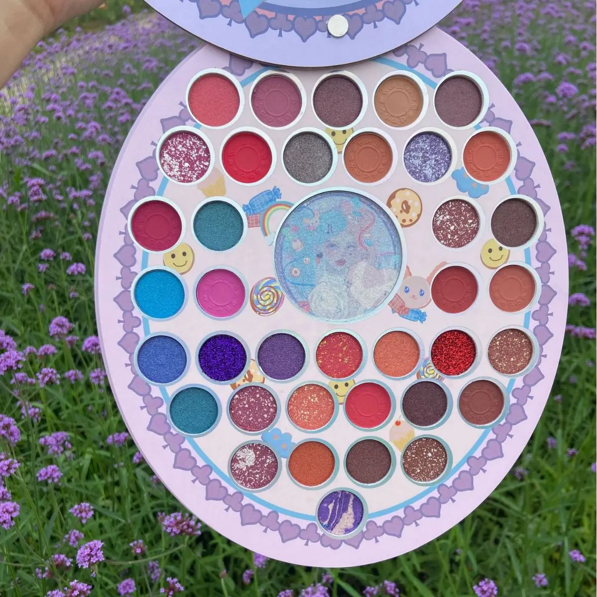 Custom Logo 100% Vegan Palette 15 Vibrant Colors Liquid for Eye Shadow Makeup Artists Enthusiasts