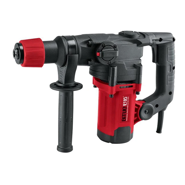 New 26mmThree Functions Rotary Hammer Drill 800w Power Tools Machine With Suspension Handle rotary hammers
