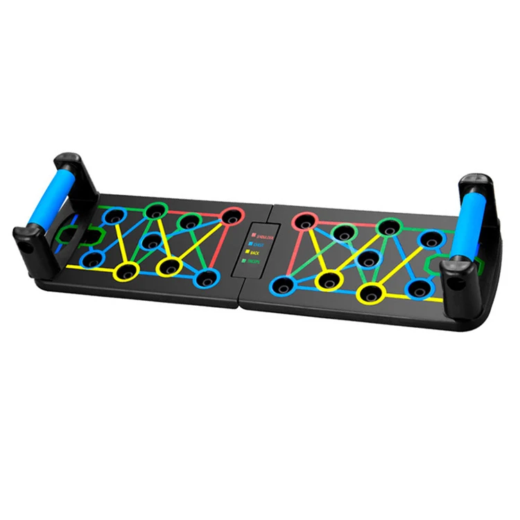 Slalom New Products Gym Home Indoor Fitness Exercise Equipment 9 in 1 Push Up Rack Board System