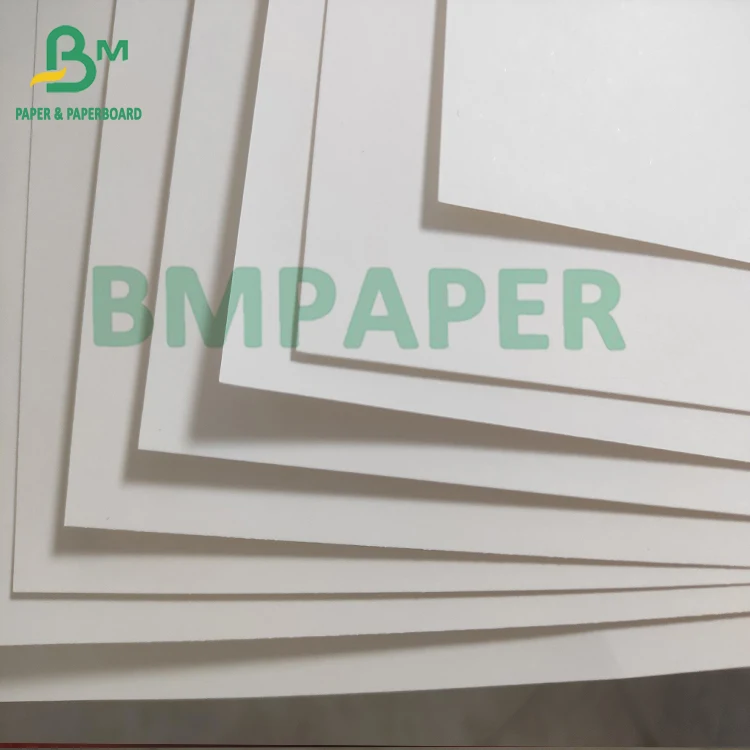 Bleached Plain White Kraft Paper For Shopping Bags 120gsm High Strength Kraft Paper