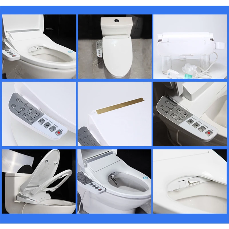 Winter warm toilet seat cover heated automatic self-clean electric toilet seat cover