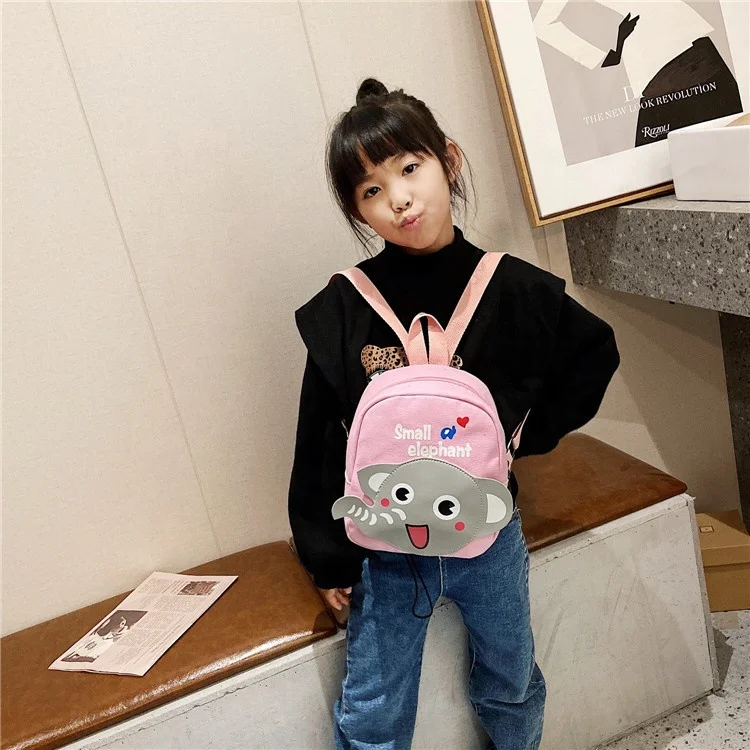 New Fashion Girls Boys Students Bag Cartoon Animal Kids Backpack Custom Backpack
