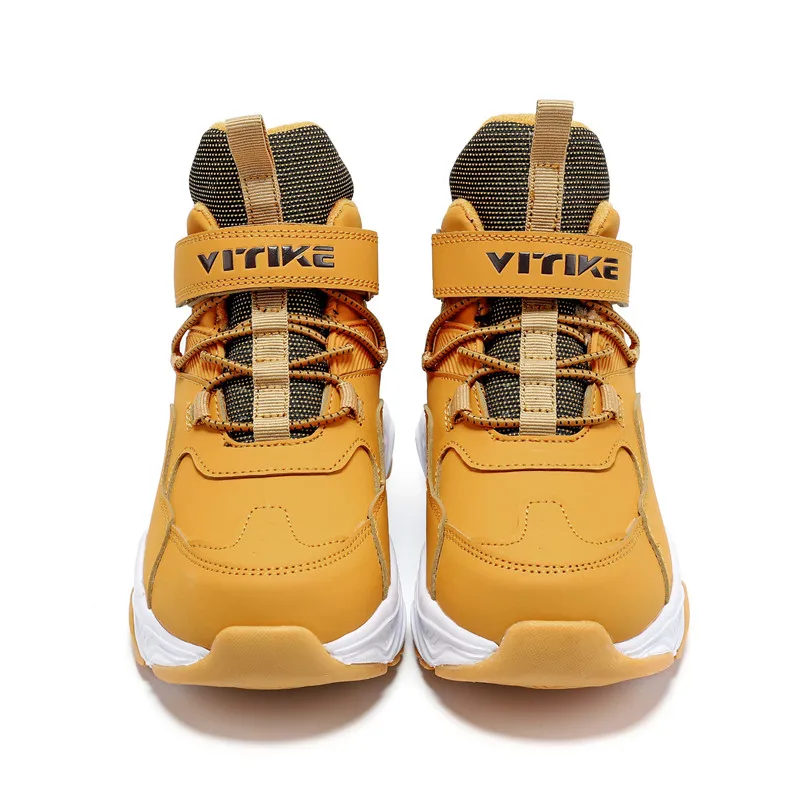 
High Quality Stylish High Ankle Non Slip Children Casual Shoes Outdoor Sport Warm Kids Sneakers 