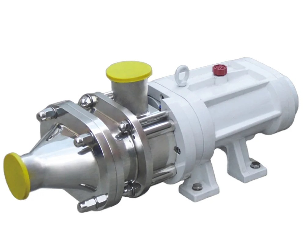 BOAO Sanitary Stainless Steel  twin screw pump for Ice cream without motor High self suction self priming pump