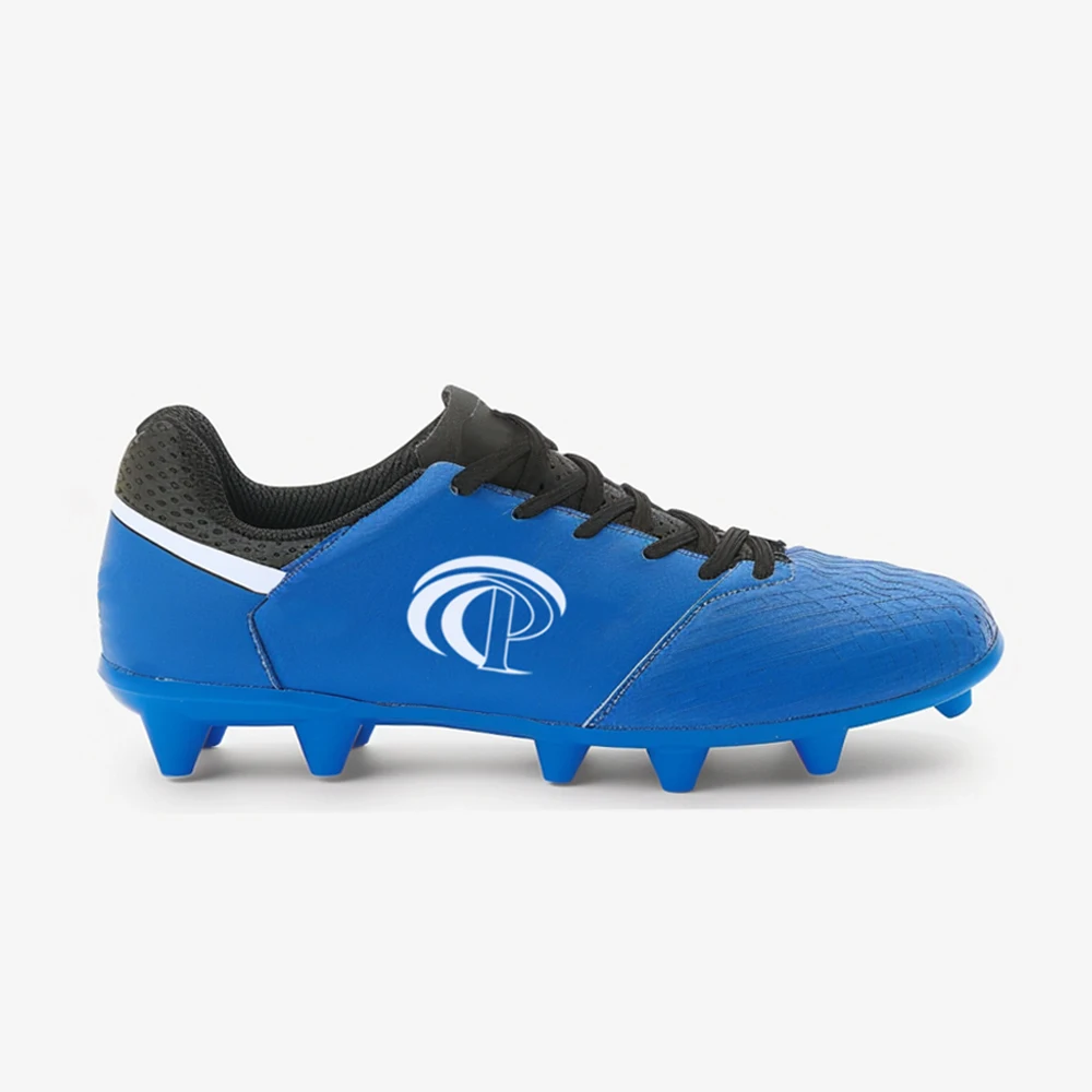 Manufacturer Custom Oem Fashion Synthetic Leather Football Shoes Boys Low Price Soccer Boots