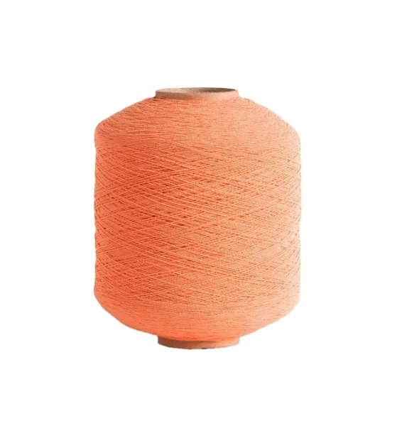 Hot Selling 90# 100# Rubber Latex Thread Polyester Yarn Cover for Knitting and Weaving