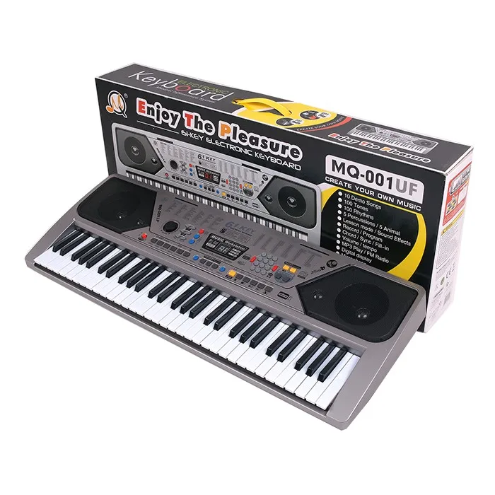 factory outlet hot sale 61 Keys MQ Electronic Organ Musical Instruments electronic Keyboard Piano