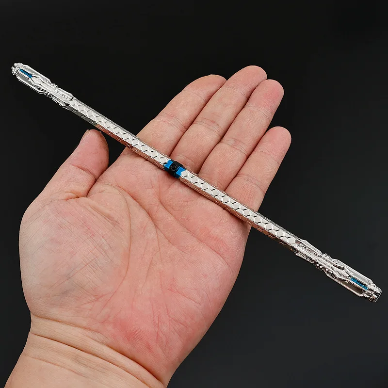 Legend of Spacewalker Animation Accessories Full Metal Stick Cold Weapon Model Key Chain Advanced Pendant  Toy Collection