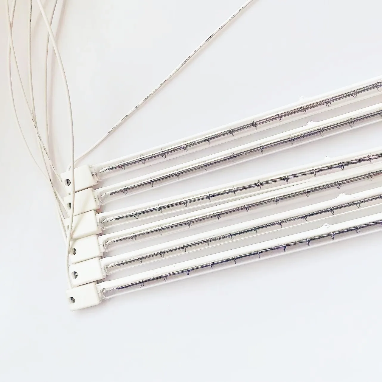 Manufacture wholesale sk15 400v 2500w half white halogen heat lamp for brooder reptile hatch