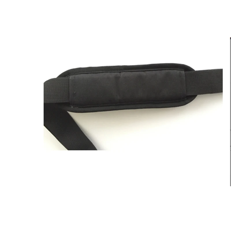 Черный зашифрованный полипропиленовый плечевой ремень компьютерный портфель кросс-боди для