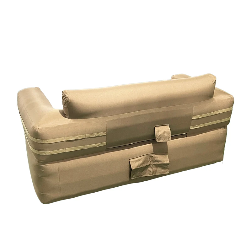 luxury inflatable sofa air couch lounge with built-in pump Luxchoice automatic inflatable chair for home outdoor camping travel