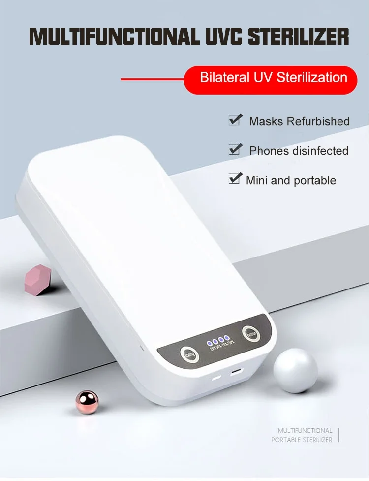 
UV Disinfection Case, Ultraviolet, disinfection, sanitizing, sterilizer, lamp light, kill virus, kill germs, portable. 