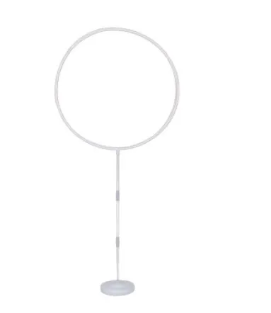 Love air ring bracket balloon party water injection column wedding scene layout column balloon heart-shaped ring.