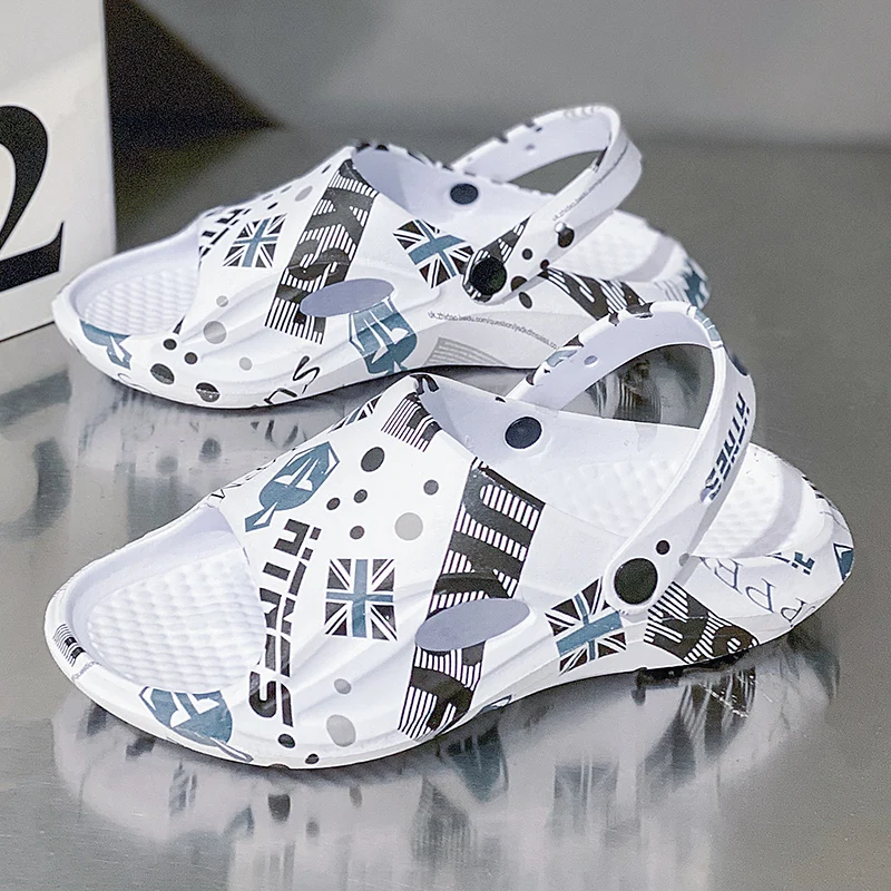 Unisex Summer Slippers Men Clogs Platform Women Beach Sandals Outdoor Casual Non-slip