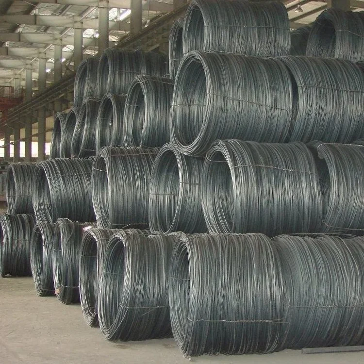 
SAE1008 5.5~20mm Nail/Screw Making Low Carbon Hot Rolled Steel Wire Rod 