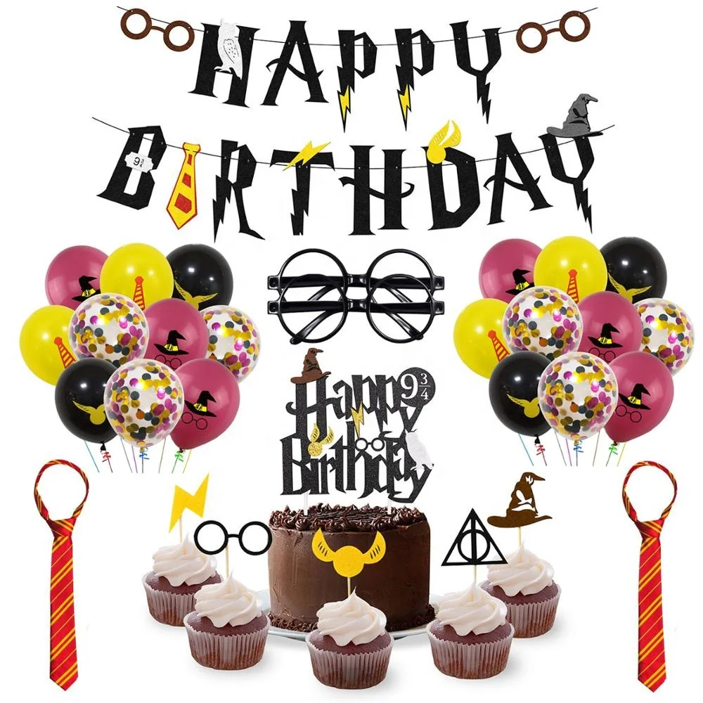 Nicro Kid Harry Potter Themed Baby Boy Birthday Party Decoration Birthday Party Supplies (60747841560)