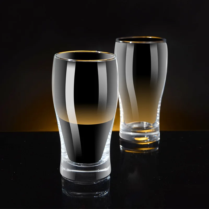 Free sample 20oz promotion thick bottom tulip imperial beer glasses nonic pint glass custom beer glass