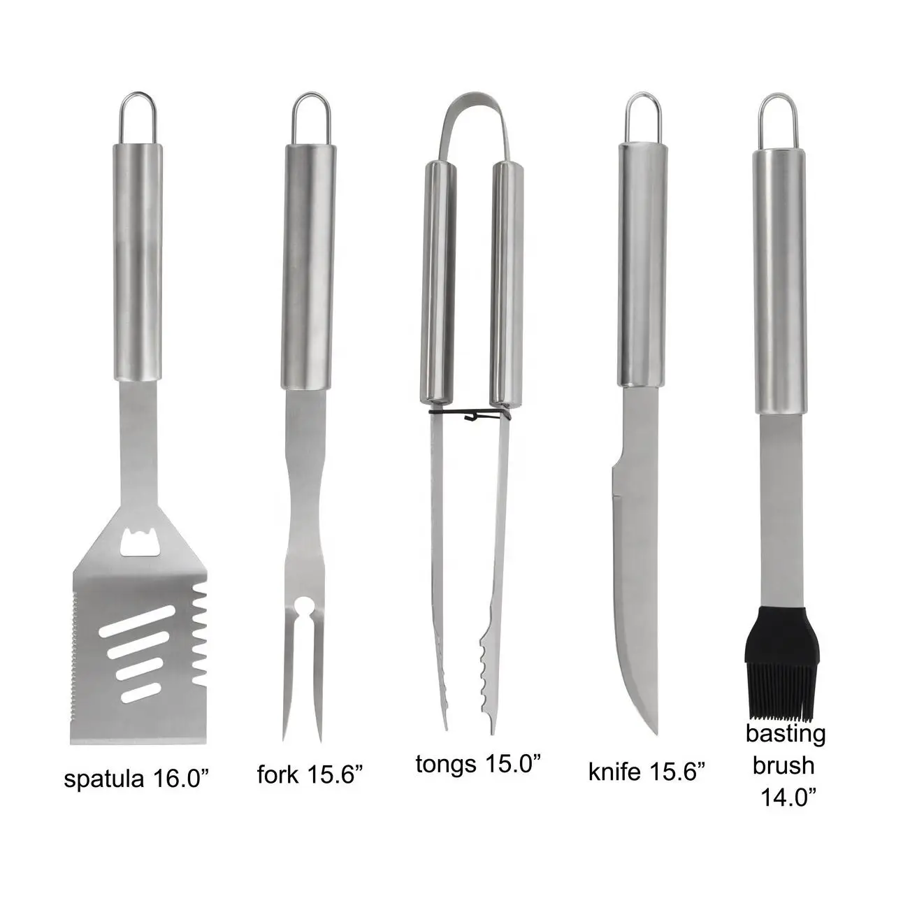5box/carton Complete BBQ Accessories Wood Handle 24PCS BBQ Tools Set Outdoor Barbeque Accessory Barbecue Grill Utensils