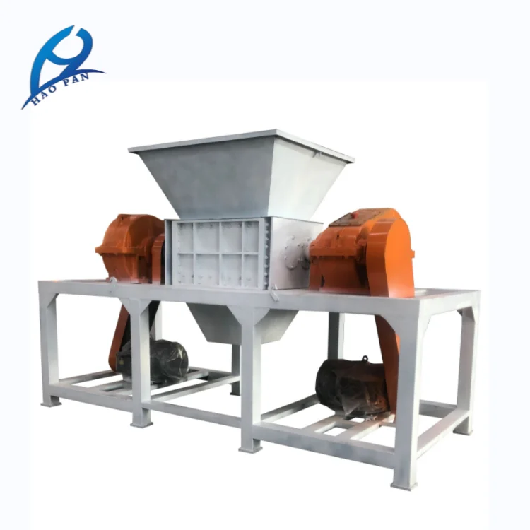 haopan600 wood crusher shredder drum chipper shaft for cardboard shredder machine