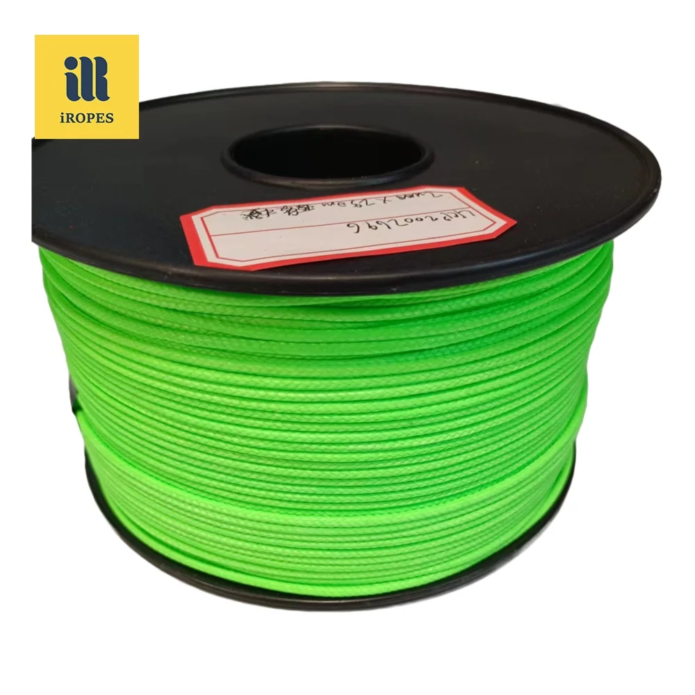 1000 lbs UHMWPE Amsteel Rope 12 Strands  High Strength Tensile Force Uhmwpe Braided Amsteel Rope kite line