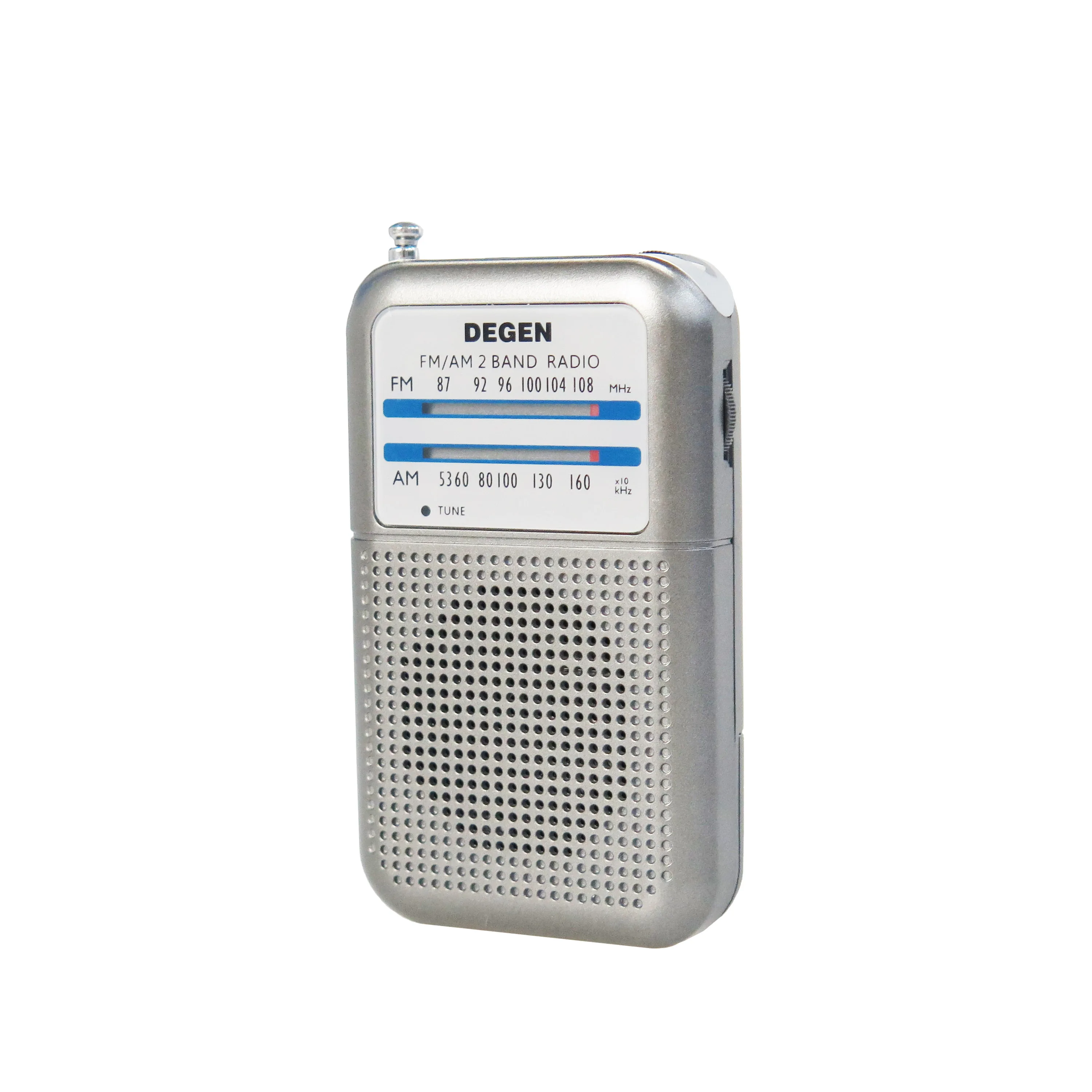 DEGEN DE333 Bulk purchase Analog FM AM Two Band Mini Pocket Semiconductor  portable radio