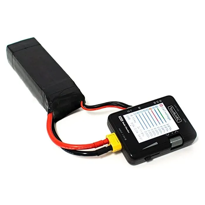 ToolkitRC MC8 Battery Capacity Balance Checker USB-C Fast Charging Multi-Checker RC Cell Checker & Multi Tool