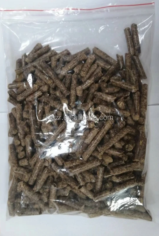 Renewable energy BBQ wood fuel pellets with mixture wood grain