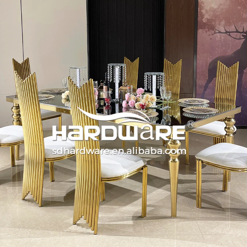 Factory Direct Sale Hotel Event Furniture Modern Dining Wedding Tables For Events