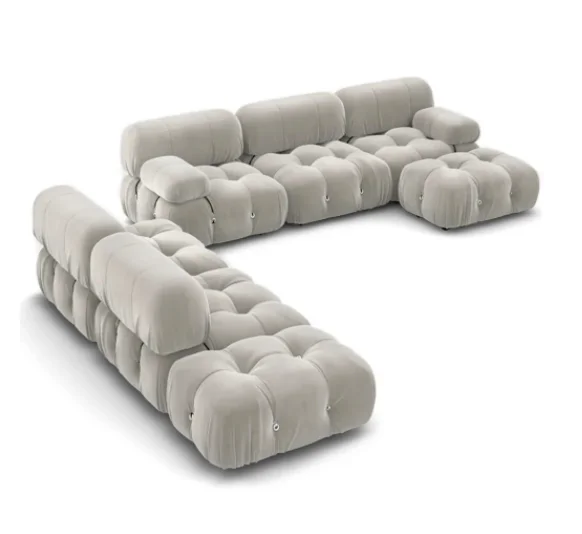 YASITE Mario Bellini 7 seater Modular Sectional Sofa for living room