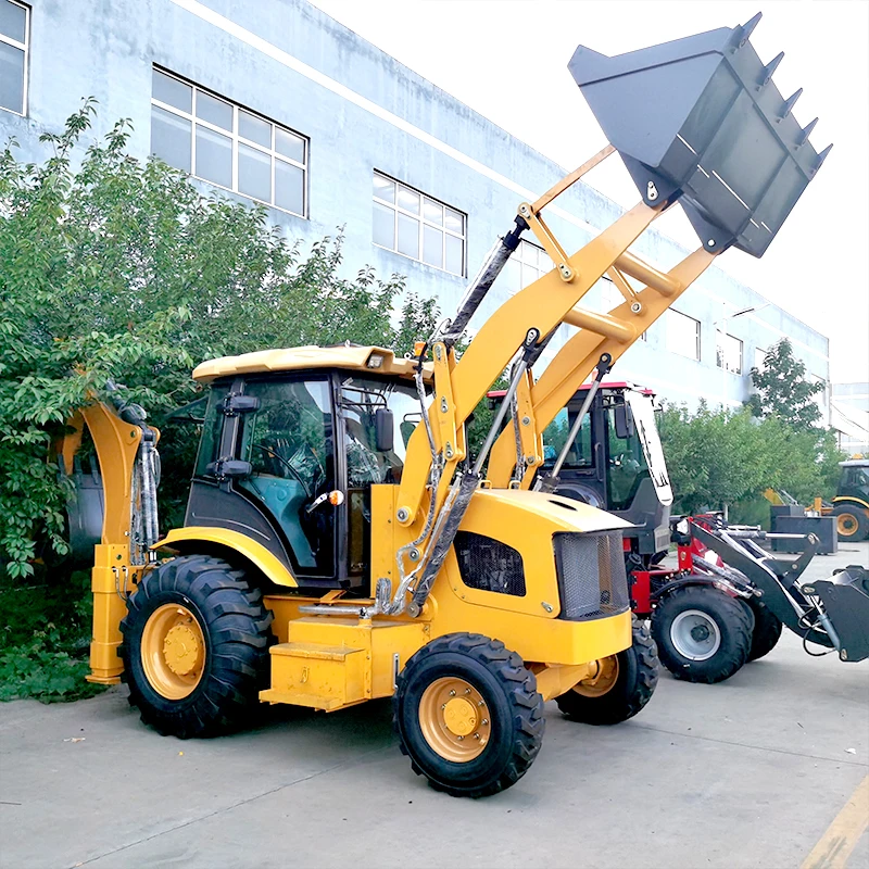 Hot sale Mini Backhoe Loader Cheapest small Backhoe Loader 4x4 Small farm Excavator Digger Backhoe Loader on sale