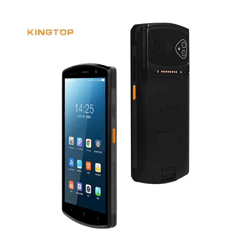 Мобильный портативный компьютер Kingtop 4G 5 7 дюймов Android12 IPS HD емкостный Мультитач + 64G с 2D
