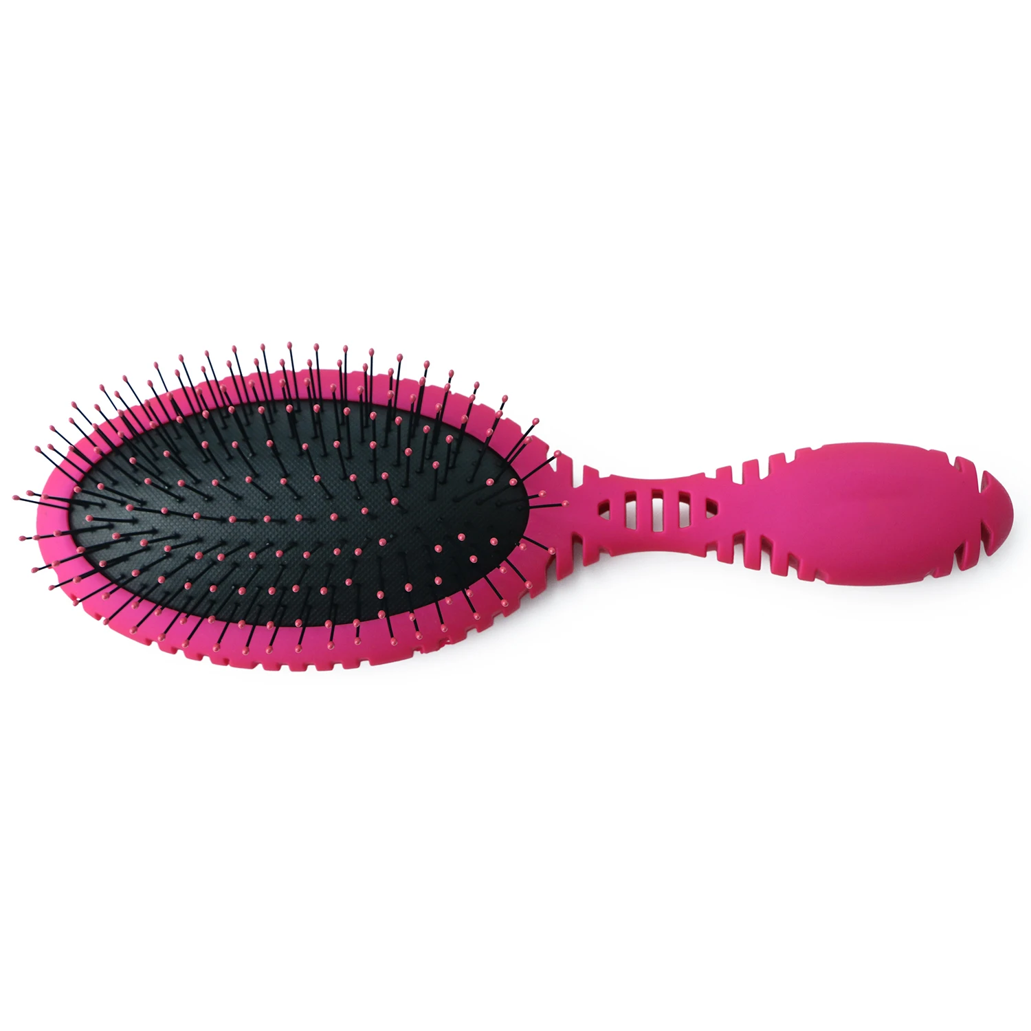 New Design Rose Color Detangling & Massage Comb Hair Styling and Hair Care Tool Hair brush for Home/Travel Use