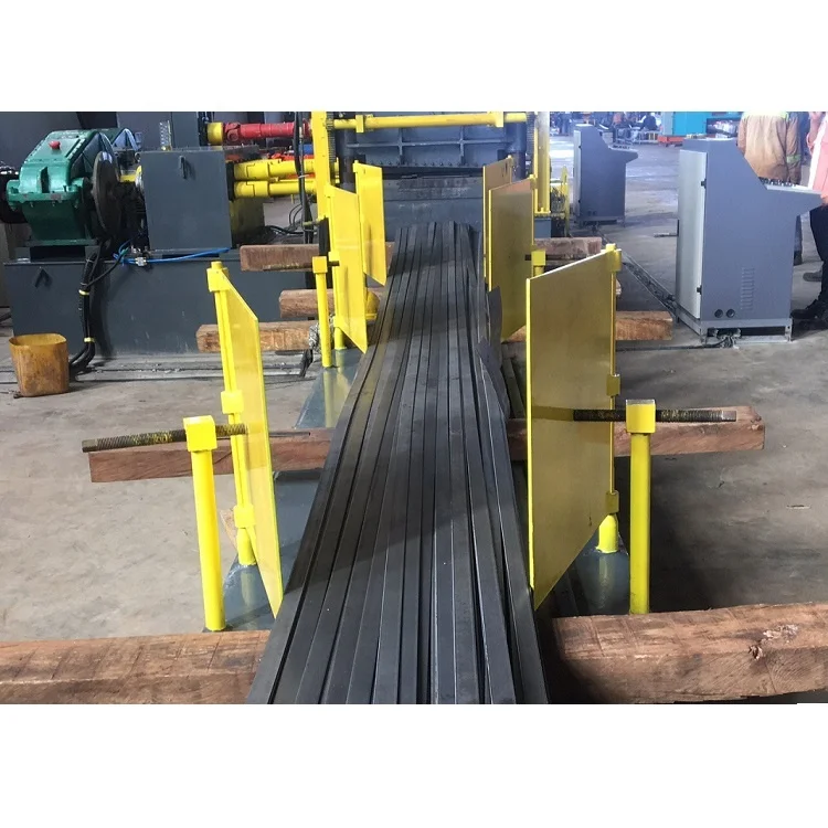 
HR steel strip flat bar slitting and cutting cut to length line 