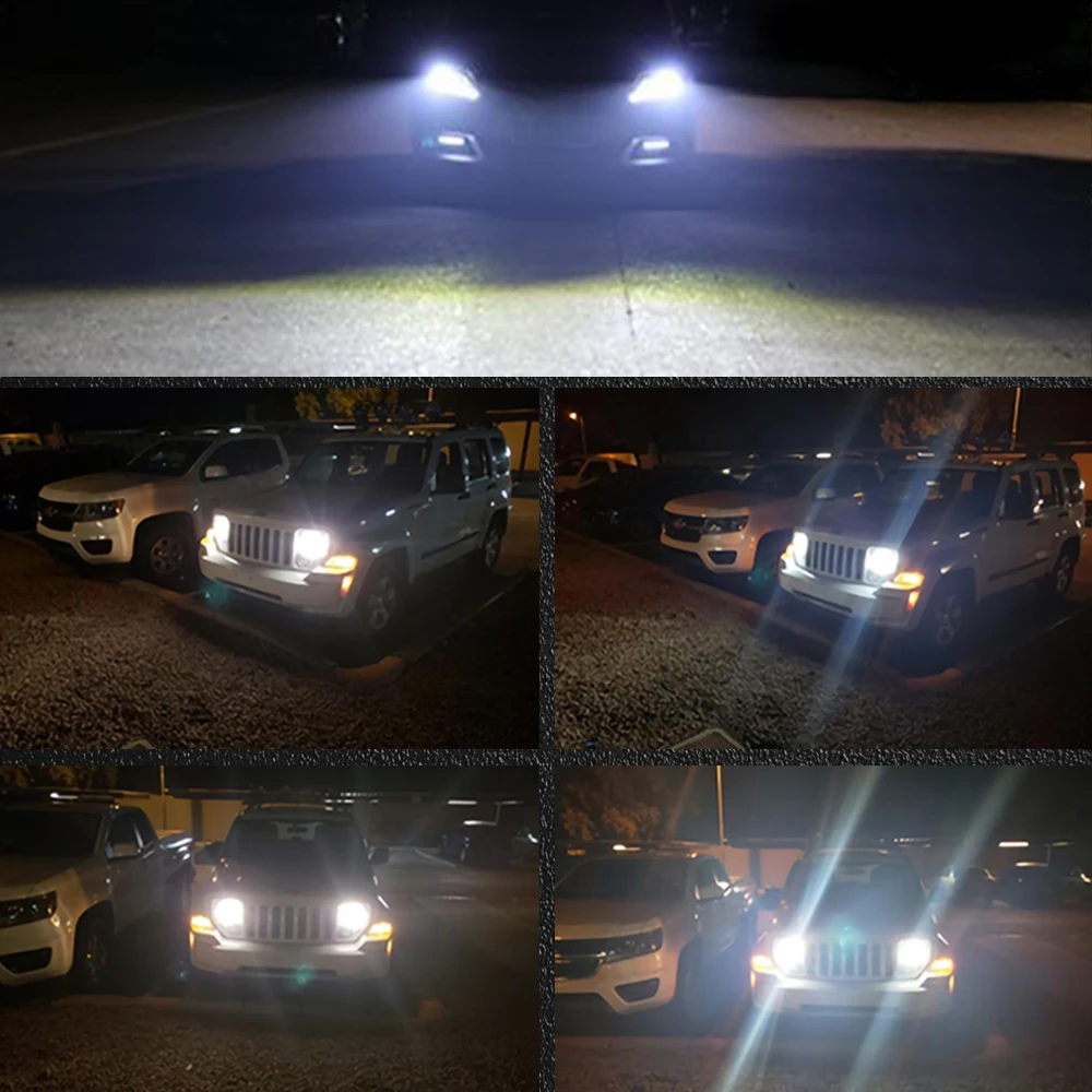 2020 Auto Faros led head light Bulbs F6 High Lumen 12000LM Fan H1 9005 9006 H11 H7 H4 F6 Car Led Headlights