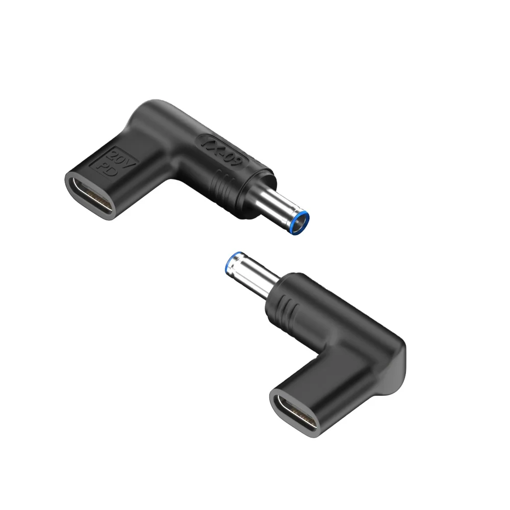 Type C female to DC tips 100W supported Factory Direct Selling USB 3.0 Data Cable USB To Type C Adapters To DC Tips