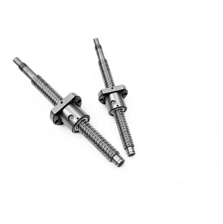 
CNC machine C7 grade SFU2005 ball screw with BK15 BF15 end process and DSG20H nut housing 